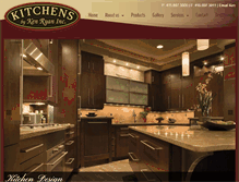 Tablet Screenshot of kitchensbykenryan.com